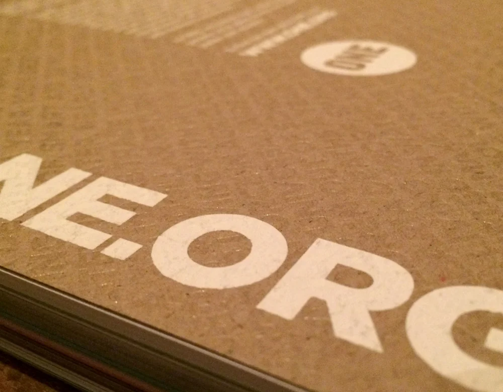 ONE — Data Report 2010, cover detail